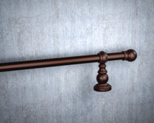 Load image into Gallery viewer, Industrial foot rail bronze home bar foot rail