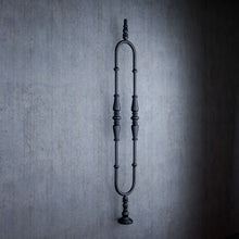 Load image into Gallery viewer, Wrought Iron Stair Spindle Black Railing Panel Handrail Balusters