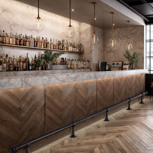 Load image into Gallery viewer, Industrial foot rail Black Heavy duty