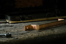 Load image into Gallery viewer, Copper Door Handle Drawer Pulls Cabinet Handles Barn Hardware Industrial Kitchen Decor Vintage Steampunk Cupboard Handmade Retro Urban