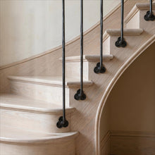 Load image into Gallery viewer, Quatrefoil Iron Stair Spindles | Side Mount Balusters — product detail 2