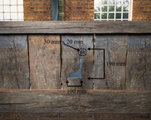 Load image into Gallery viewer, Industrial Foot Rail Wrought Iron Home Bar Foot Rail Kitchen Island Foot Rest Custom Foot Railing Metal Steel Cast Iron Bar Décor Steampunk