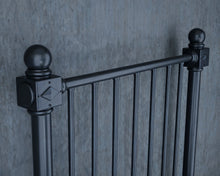 Load image into Gallery viewer, Black Wrought Iron vintage Balustrades Handrail