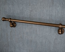 Load image into Gallery viewer, Industrial Bronze Stair Handrail wrought iron