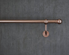 Load image into Gallery viewer, Industrial Copper Stair Handrail wrought iron