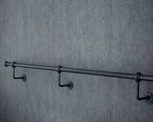 Load image into Gallery viewer, Black pipe Stair handrail banister