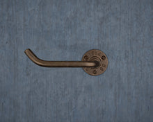 Load image into Gallery viewer, Industrial toilet roll holder Bronze