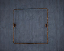 Load image into Gallery viewer, Bronze Shower Curtain Rod | Ceiling Mounted