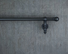 Load image into Gallery viewer, Black ornate Stair handrail banister