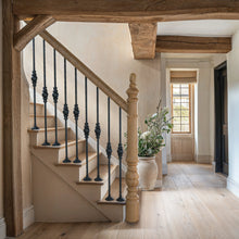 Load image into Gallery viewer, Ornate Wrought Iron stair spindle railing handrail Balusters