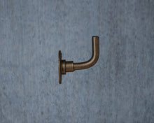 Load image into Gallery viewer, Industrial Bronze hook wall mounted