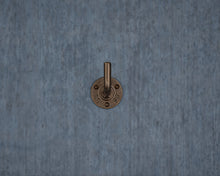 Load image into Gallery viewer, Industrial Bronze hook wall mounted