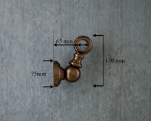 Load image into Gallery viewer, Industrial Bronze Stair Handrail wrought iron