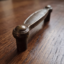 Load image into Gallery viewer, Bronze Finish Cabinet Handle – Textured Design, 110mm Centres