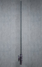 Load image into Gallery viewer, Wrought Iron stair spindle railing vintage pewter