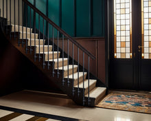 Load image into Gallery viewer, Wrought Iron stair spindle railing modern black