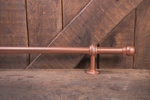 Load image into Gallery viewer, Industrial style foot rail copper