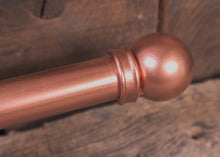 Load image into Gallery viewer, Industrial style foot rail copper