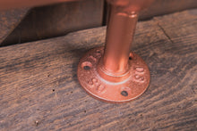 Load image into Gallery viewer, Industrial style foot rail copper