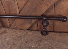 Load image into Gallery viewer, Industrial style bar foot rail Black