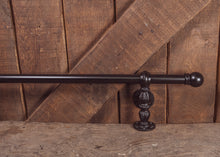 Load image into Gallery viewer, Industrial style bar foot rail Black