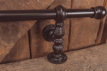 Load image into Gallery viewer, Industrial style bar foot rail Black