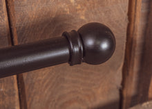 Load image into Gallery viewer, Industrial style bar foot rail Black