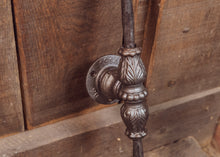 Load image into Gallery viewer, Industrial shower curtain rail wrought iron Rectangular & square ceiling mounted