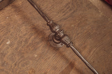 Load image into Gallery viewer, Industrial shower curtain rail wrought iron Rectangular & square ceiling mounted