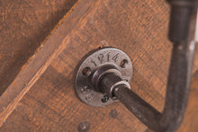 Load image into Gallery viewer, Industrial style wrought iron bracket for handrails & shelfs