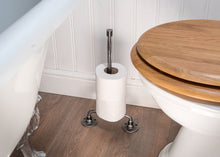 Load image into Gallery viewer, Industrial freestanding toilet paper holder