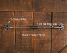 Load image into Gallery viewer, Industrial towel rail