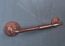 Load image into Gallery viewer, Copper Industrial towel rail