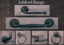Load image into Gallery viewer, Industrial Towel Rail & shelf towel holder
