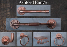 Load image into Gallery viewer, Copper Toilet roll holder & shelf toilet paper holder