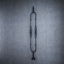 Load image into Gallery viewer, Wrought Iron Stair Spindle Black Railing Panel Handrail Balusters

