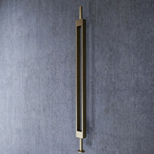 Load image into Gallery viewer, Brass Stair Spindle Gold Art Deco Wrought Iron Railing Panel Handrail Balusters
