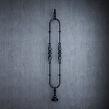 Load image into Gallery viewer, Wrought Iron Stair Spindle Black Railing Panel Handrail Balusters

