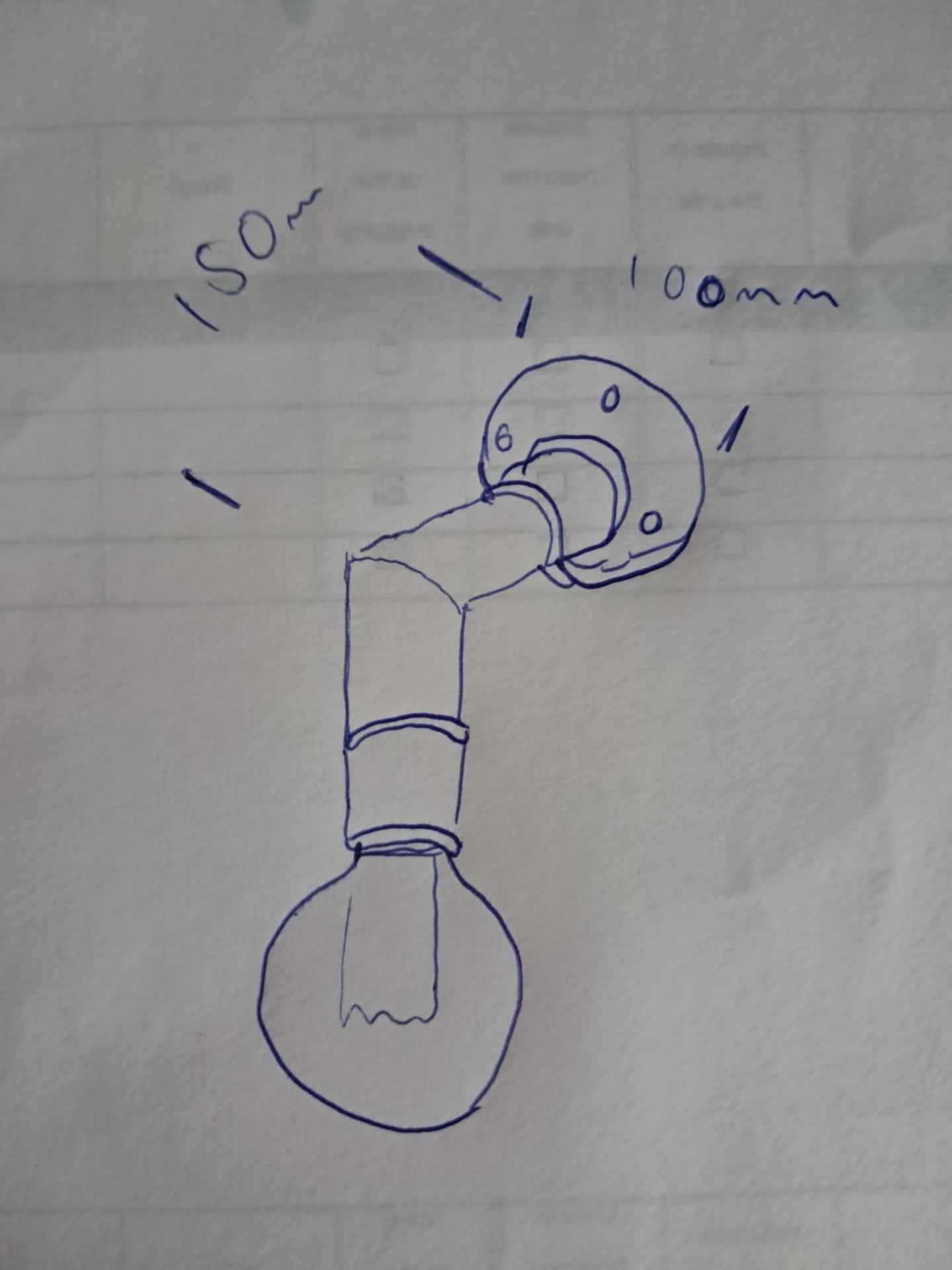 2 light fixtures.