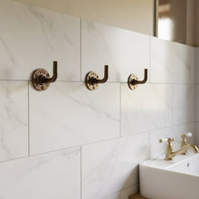 Load image into Gallery viewer, Industrial Bronze hook wall mounted
