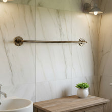 Load image into Gallery viewer, Industrial Bronze towel rail

