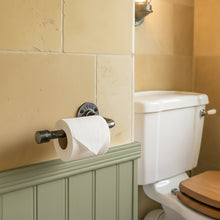 Load image into Gallery viewer, Industrial toilet roll holder clear
