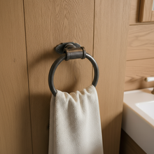 Load image into Gallery viewer, Steel towel ring
