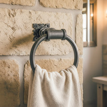 Load image into Gallery viewer, Vintage towel ring

