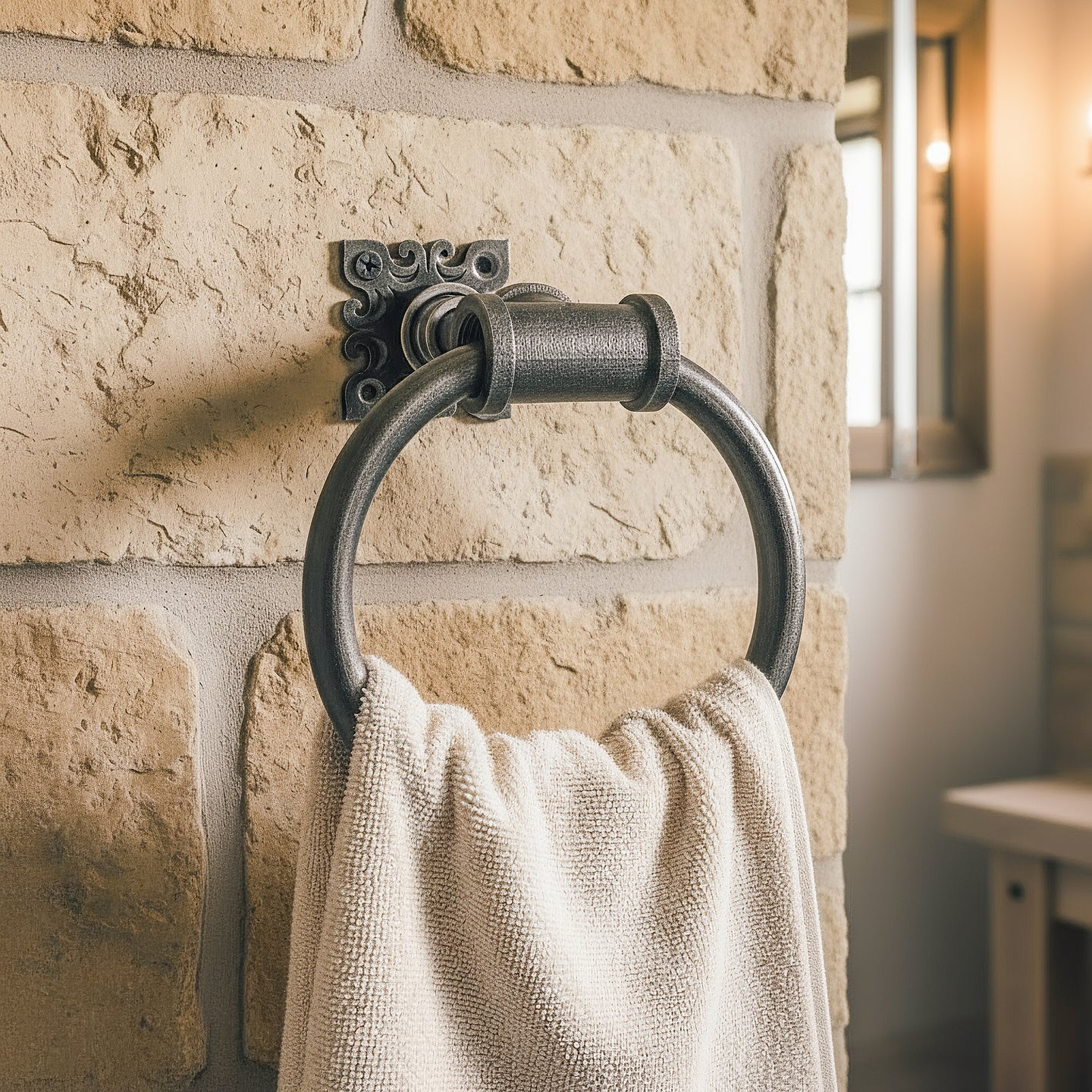 Vintage towel ring