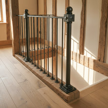 Load image into Gallery viewer, Black forged Wrought Iron Balustrades Handrail
