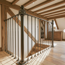 Load image into Gallery viewer, Wrought Iron forged Balustrades Handrail
