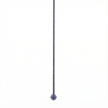 Load image into Gallery viewer, Floral Rosette Iron Spindles | Ornate Side Mount Balusters | Hand Forged Bark Texture | Gothic Face Fix Railing | Cottage Stair Decor
