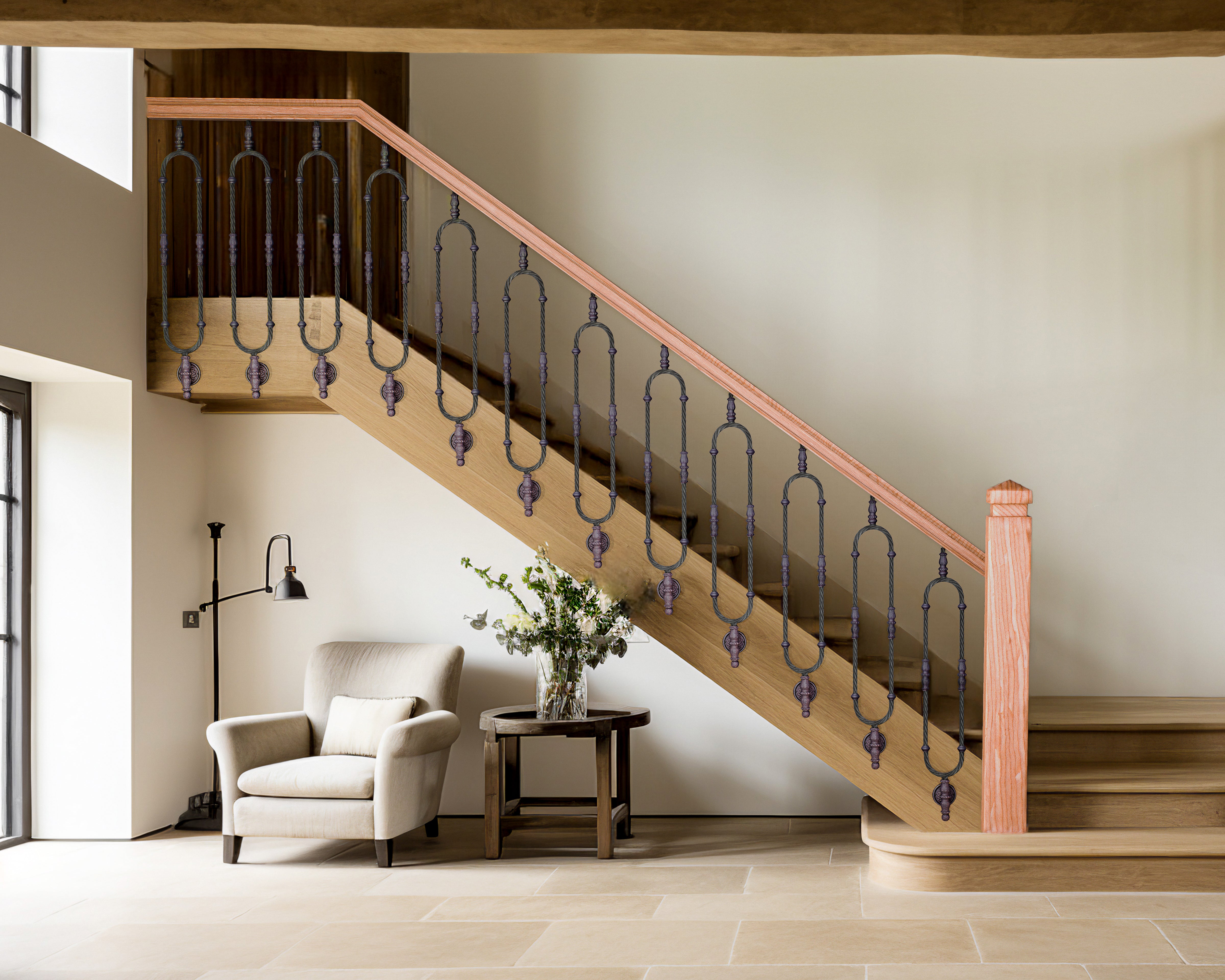 10 spindles, floor mounted bracket – middlefarmcrafts