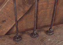 Load image into Gallery viewer, Wrought Iron Stair Spindle Railing Balusters Vertical &amp; Angled Staircase Railing
